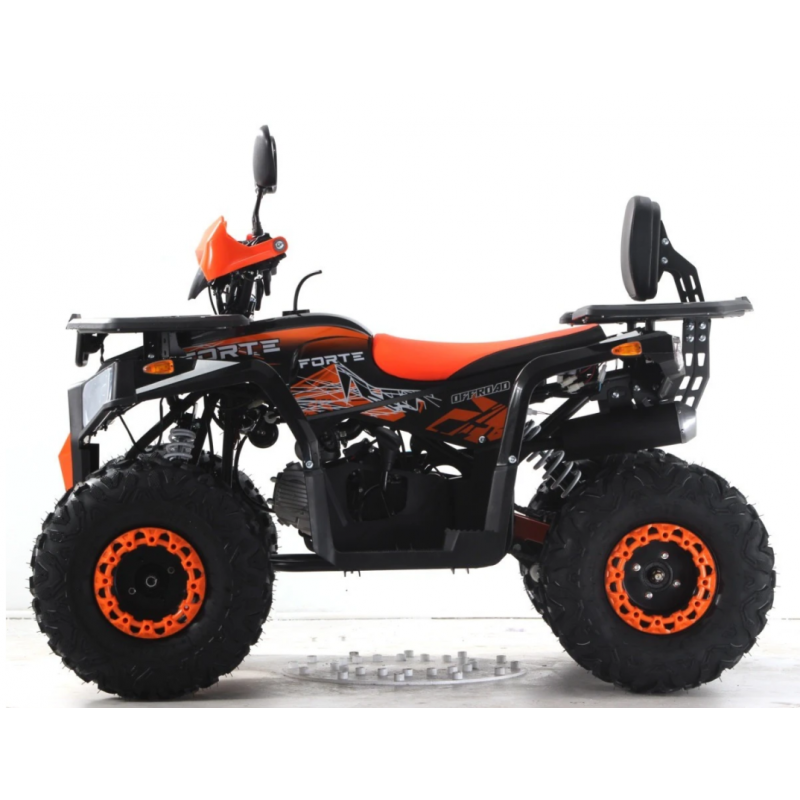Квадроцикл підлітковий Forte ATV125G помаранчевий