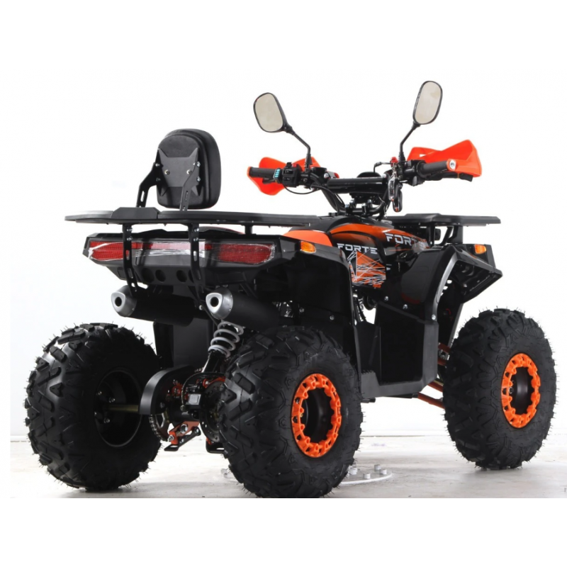 Квадроцикл підлітковий Forte ATV125G помаранчевий