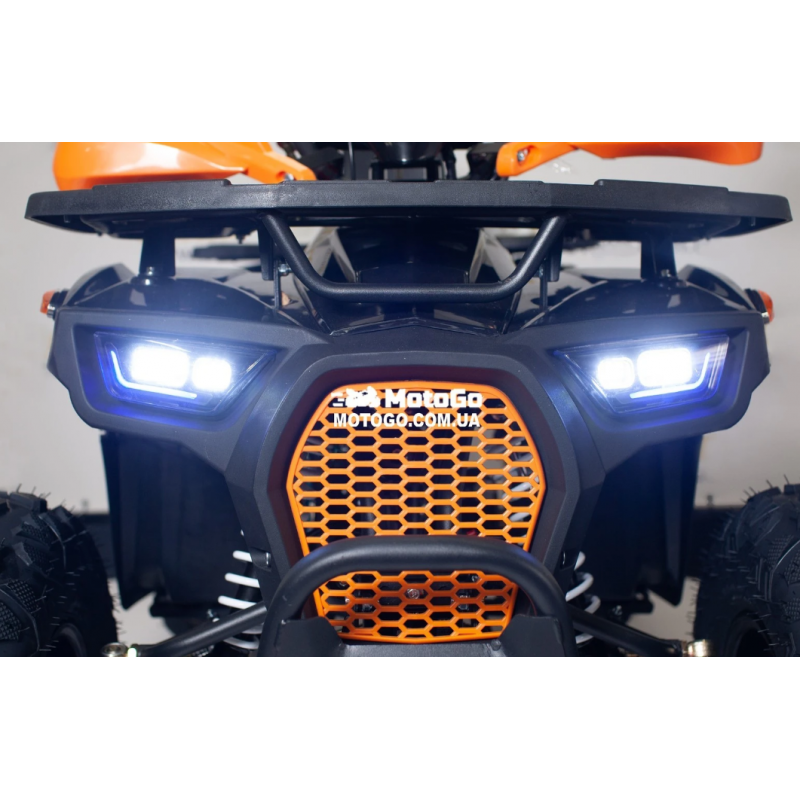 Квадроцикл підлітковий FORTE ATV125P блакитно-червоний