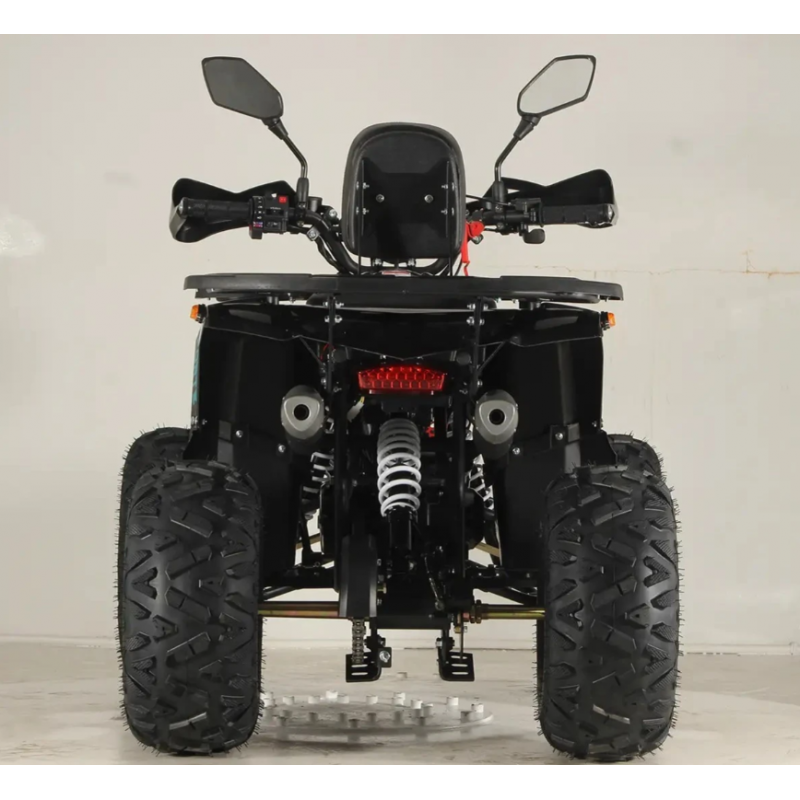 Квадроцикл підлітковий FORTE ATV125P блакитно-червоний