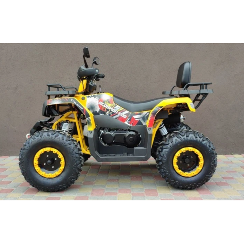 Квадроцикл Comman Scorpion 200cc New 2023 жовтий