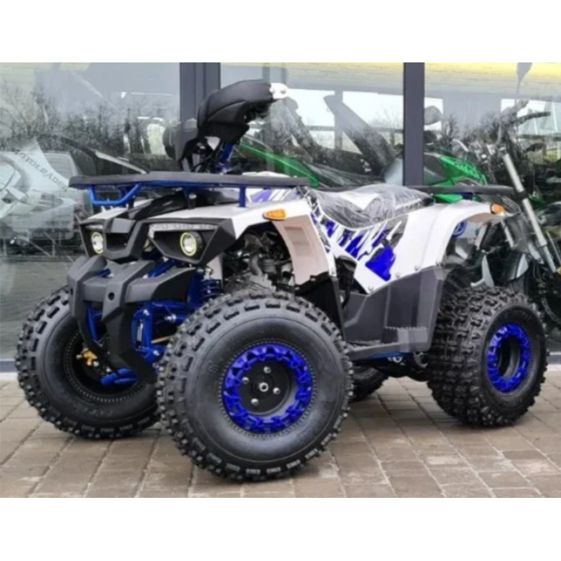 Квадроцикл підлітковий MotoLeader ML125ATV Hunter синій