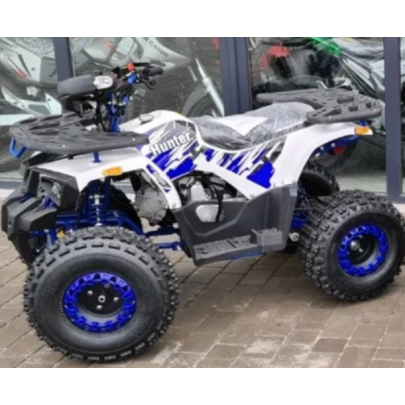 Квадроцикл підлітковий MotoLeader ML125ATV Hunter синій