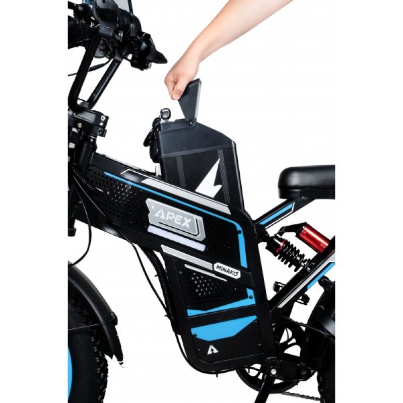 Електрофетбайк Minako Apex 240W 48V 20Ah 20"