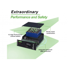 Акумулятор LanPWR 48V 100Аh 5120Wh LiFePO4 (літій-залізо-фосфатний акумулятор)