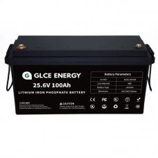 Акумулятор GLCE ENERGY 24-100 LiFePO4 24(25,6)V 100Ah з BMS (літій-залізо-фосфатний акумулятор)