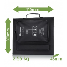 Портативна сонячна панель Bresser Mobile Solar Charger 60 Watt USB DC (3810050)