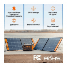 Портативна сонячна панель Jackery Solar Saga 200