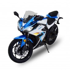 Електроскутер FST TV6 mid-drive Білий, Синій 3000W