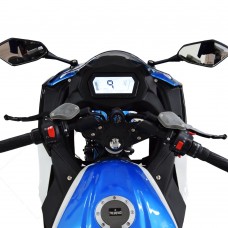 Електроскутер FST TV6 mid-drive Білий, Синій 3000W