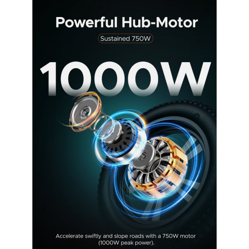 Електрофетбайк ENGWE M20 1000W 48V 13Ah 20"