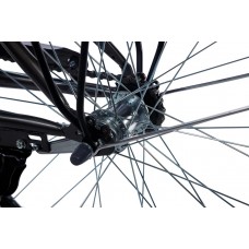 Електровелосипед складний з низькою рамою E-motion 36V 14Ah 350W / "сіро-оранжевий"