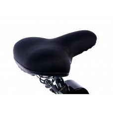 Електровелосипед складний з низькою рамою E-motion 36V 14Ah 350W / чорно-синій