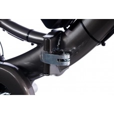 Електровелосипед складний з низькою рамою E-motion 36V 14Ah 350W / чорно-синій