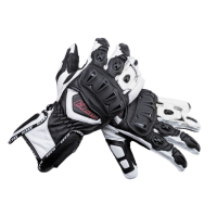 Мотоперчатки Seca Atom II white