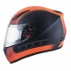 MT Helmets REVENGE Binomy black / white / fluo orange