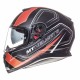MT Helmets Thunder 3 Trace Matt Black Fluor Orange