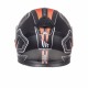 MT Helmets Thunder 3 Trace Matt Black Fluor Orange