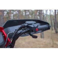 Квадроцикл Linhai 550 EFI Сіро-червоний