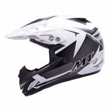 MT Helmets MX2 Synhrony Steel white / grey