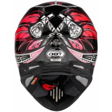 MT Helmets Synchrony Native black / red