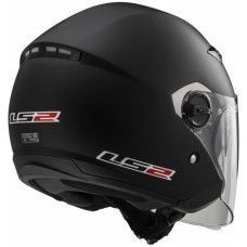 Відкритий шолом LS2 OF569 Track Black Matt