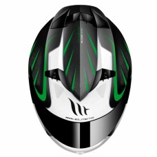 MT Helmets BLADE SV Alpha gloss black / white / fluor green