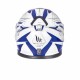 MT Helmets Thunder 3 Effect gloss pearl white / deep blue