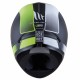 MT Helmets REVENGE Binomy Black / White / Fluo Yellow