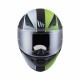 MT Helmets REVENGE Binomy Black / White / Fluo Yellow