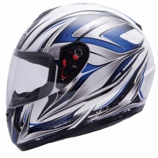 MT Helmets Thunder Roadster II white / black / blue