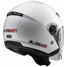 Відкритий шолом LS2 OF569 Track White Gloss