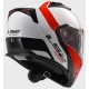 Шолом модуляр LS2 FF324 METRO RAPID WHITE RED