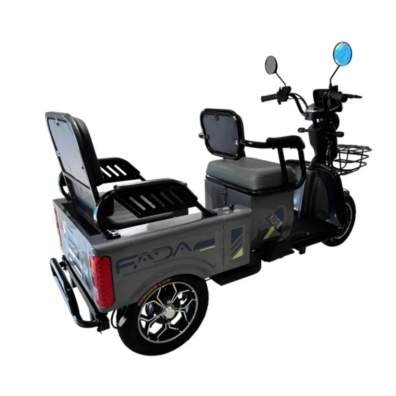 Електроскутер триколісний FADA KUBi 1000W 60V 25Ah 10"