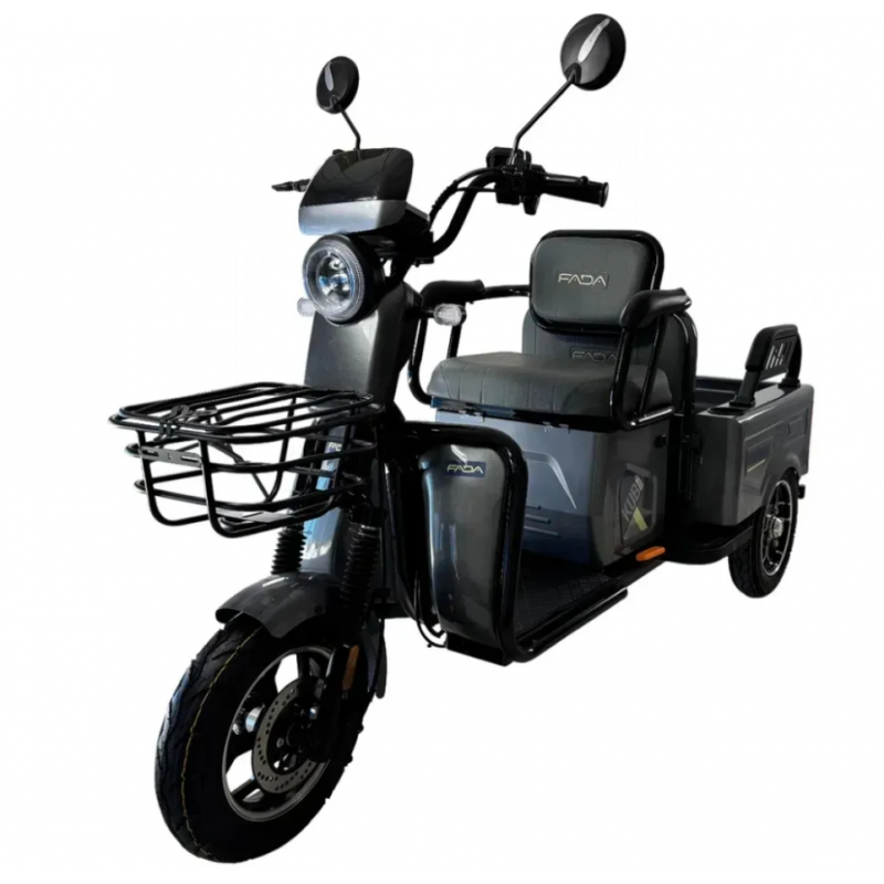 Електроскутер триколісний FADA KUBi 1000W 60V 25Ah 10"